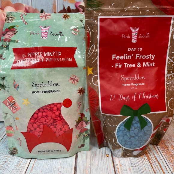 Pink Zebra Accents Zebra Sprinkles Wax Melts Pepperminstix Feelin